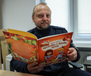 Robert Koniuszy, rzecznik prasowy Komendy Rejonowej Warszawa Mokotów