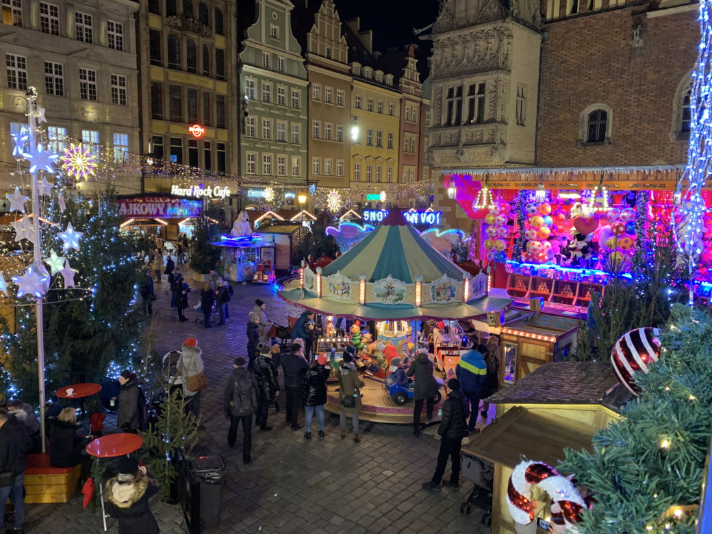 Jarmark Bożonarodzeniowy we Wrocławiu