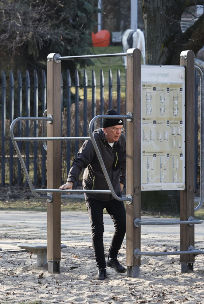 Senator Karczewski trenuje na wiosnę