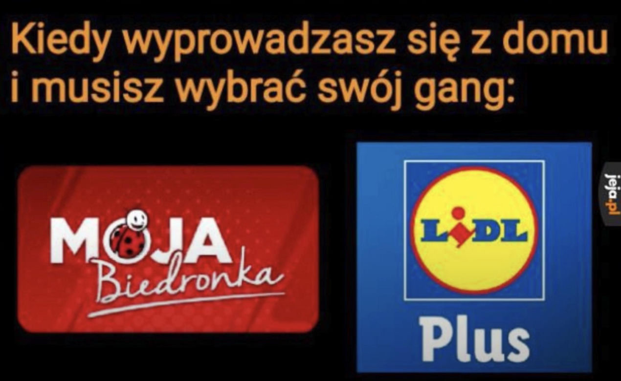 Biedronka vs Lidl - MEMY