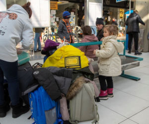 Uchodźcy z Ukrainy, dworzec PKP Katowice