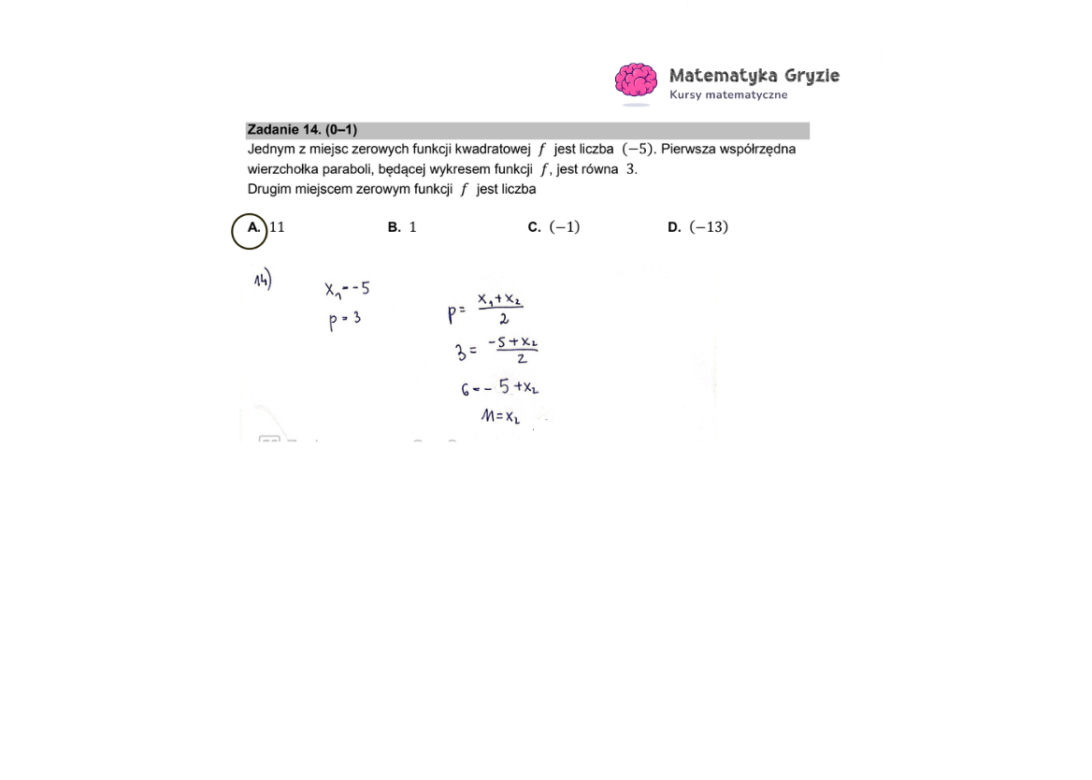 Matura 2023 matematyka