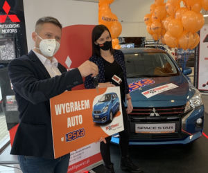 Bartek odebrał Mitsubishi Space Star od Radia ESKA!	