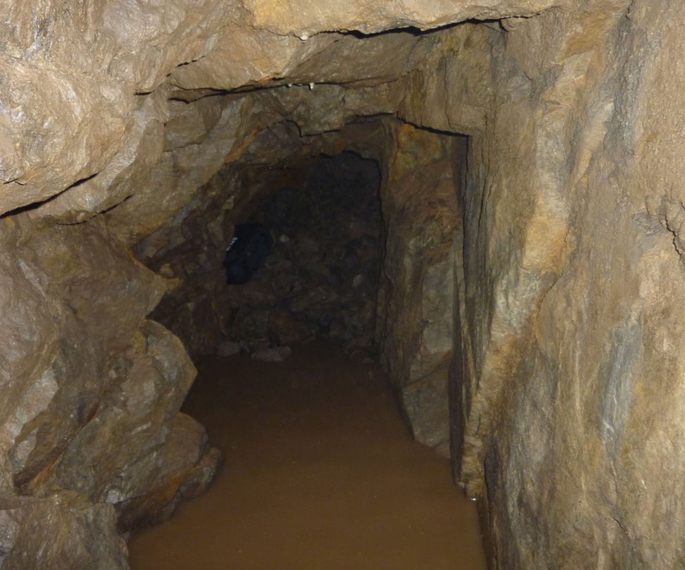 Widok w kierunku wejścia do baszty lodowej
