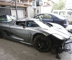 Koenigsegg Agera R rozbity w Chinach
