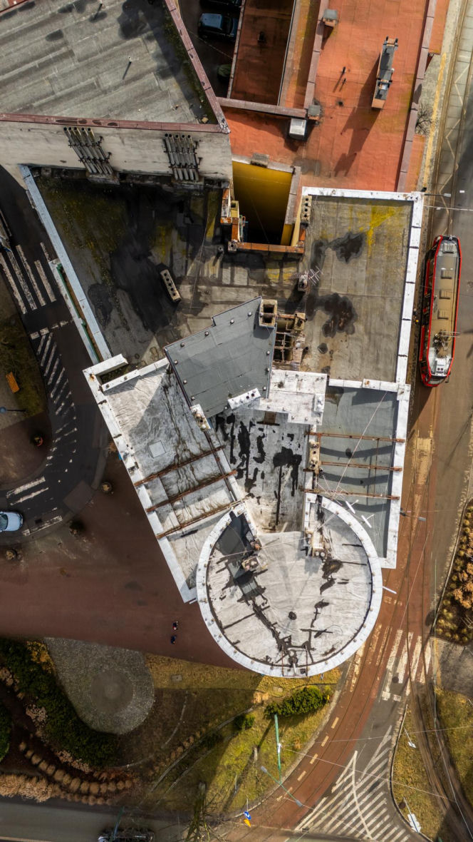 Przedwojenny drapacz chmur przy al. Zwycięstwa 1, Sosnowiec