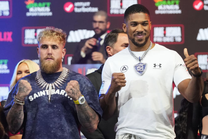 Anthony Joshua Jake Paul