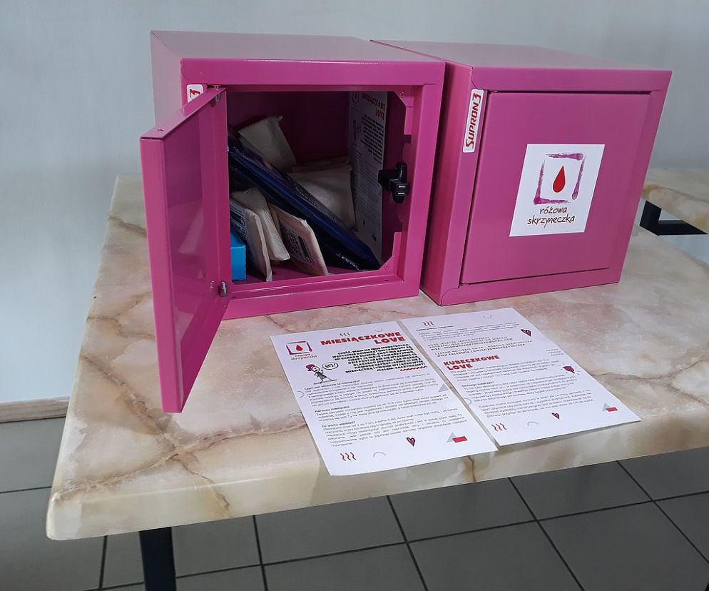 Olsztyn też ma różowe skrzyneczki. Pierwsze zostaną zamontowane w szkołach