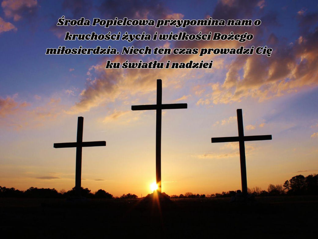 Środa Popielcowa - kartki do pobrania