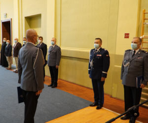 Nowy Komendant Miejski Policji w Olsztynie. Kim jest podinsp. Piotr Koszczał? [ZDJĘCIA]