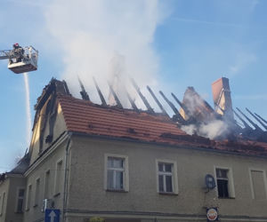 Pożar w Piławie Górnej