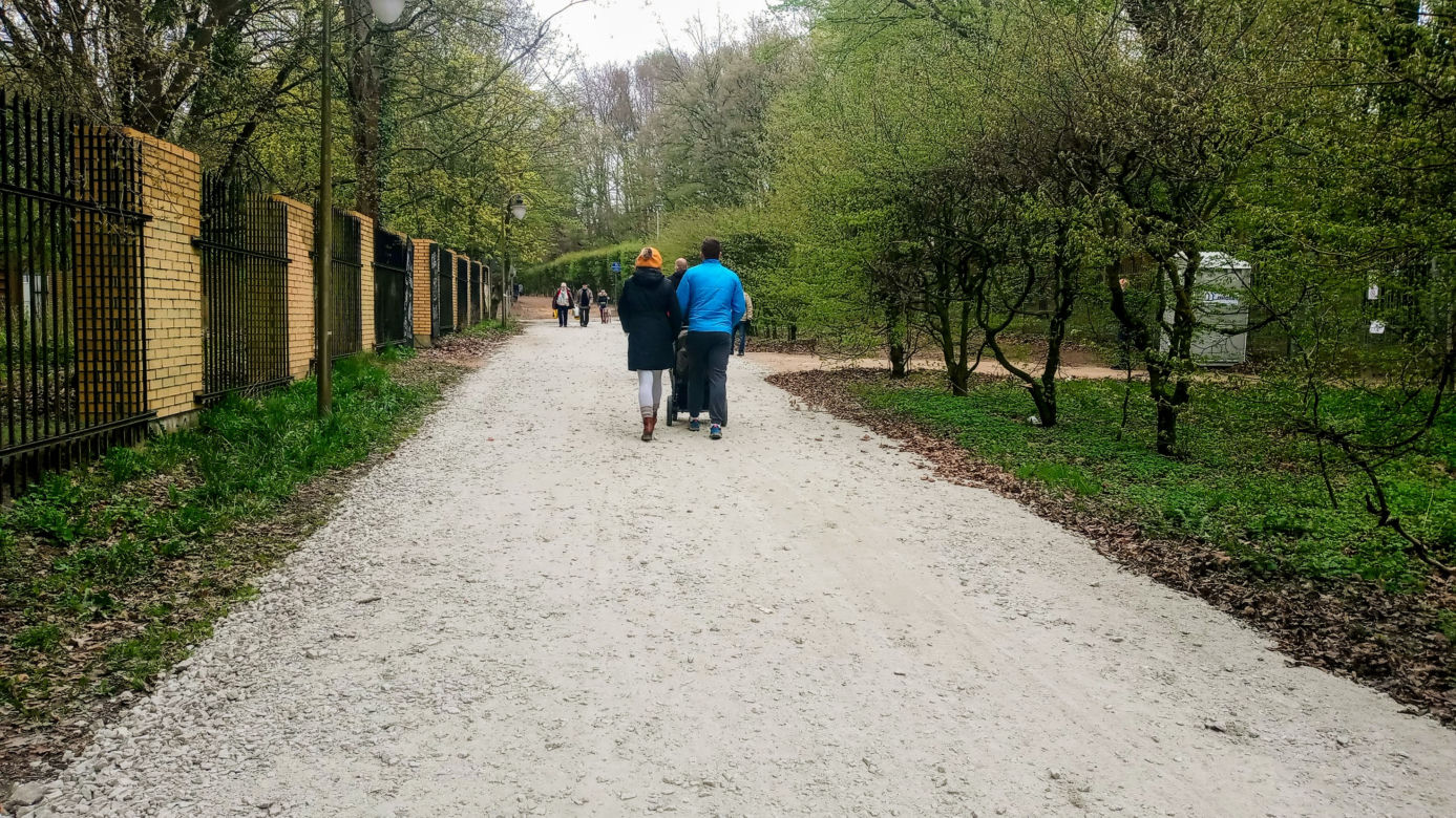 Aleja Fałata otwarta dla spacerowiczów