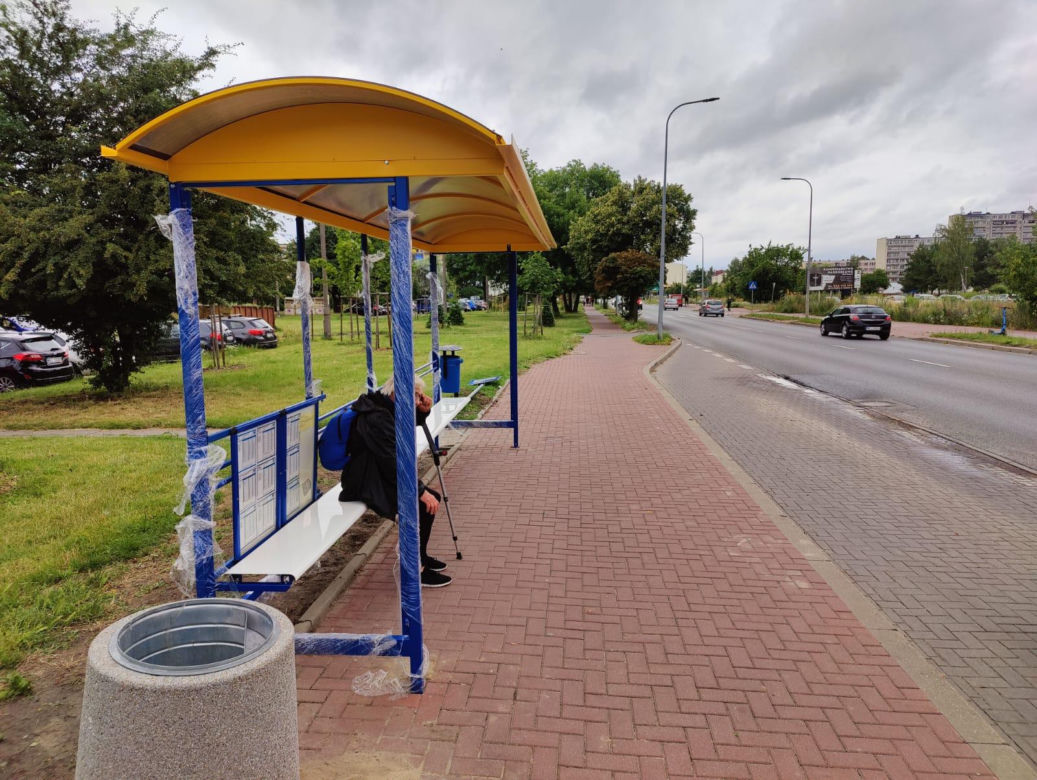 W Siedlcach powstanie łącznie 18 nowych wiat autobusowych