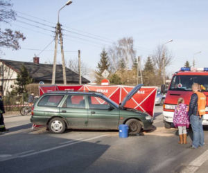 Wypadek Błonie k. Warszawy. Motocyklista nie żyje