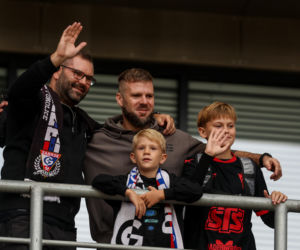 Górnik Zabrze - Lech Poznań: Zdjęcia kibiców i zawodników z meczu 8. kolejki PKO BP Ekstraklasy