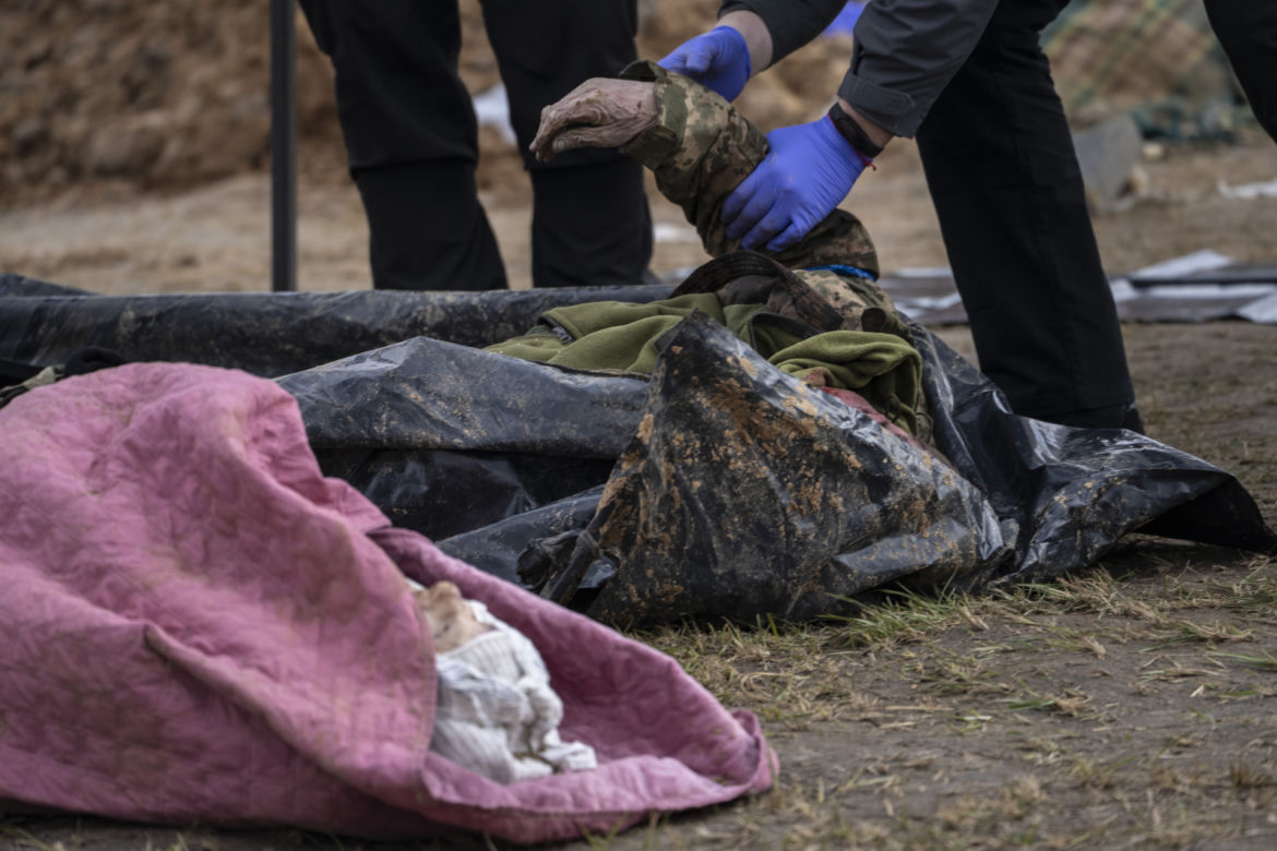 Tak Rosjanie zacierają ślady zbrodni