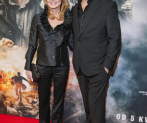 Leszek Lichota dopiero co ogłosił rozstanie. Teraz na czerwonym dywanie pozował u boku pięknej blondynki. To znana stylistka