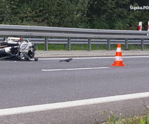 Tragiczny wypadek w Wiślicy. Nie żyje motocyklista [ZDJĘCIA]