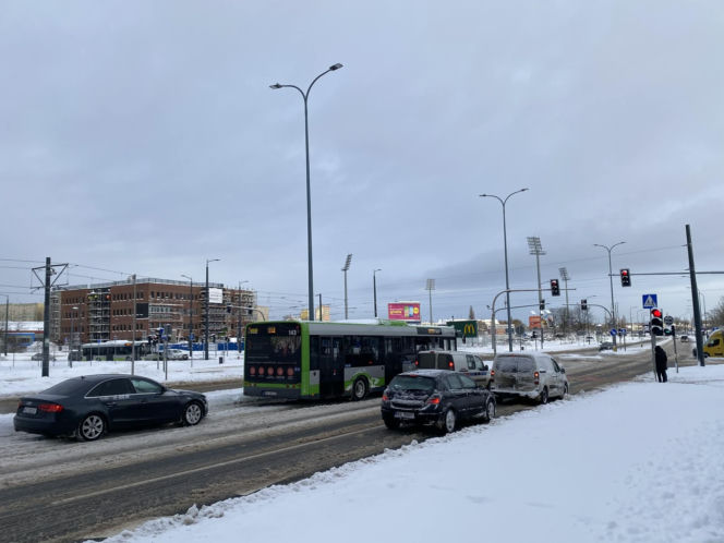 Zima w Olsztynie - 31 grudnia 2025