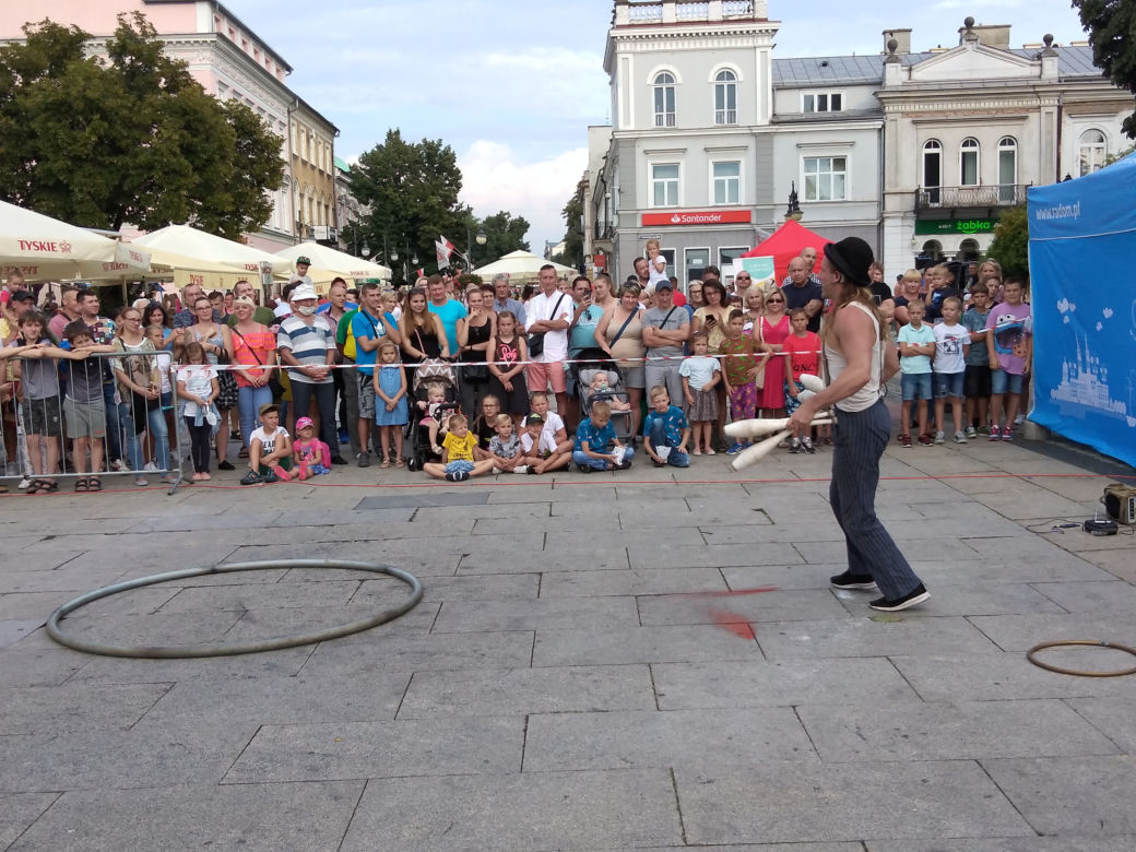W weekend królowała magia! Na radomskim deptaku wystąpiły największe gwiazdy sztuki ulicznej!