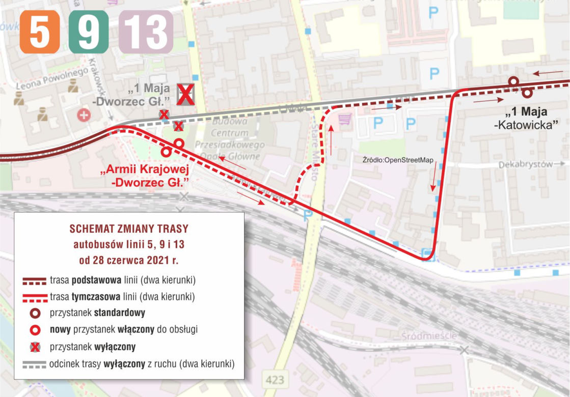 MZK Opole zmienia kursy! Duże utrudnienia od 28 czerwca. Sprawdź, co się zmieni [GALERIA]