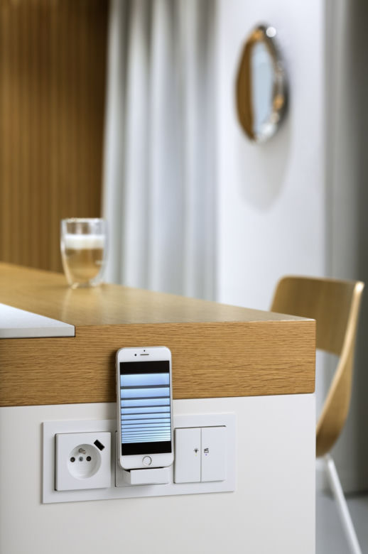 Dom inteligentny: apartament pokazowy ABB Living Space® Experience: widok na kuchnię