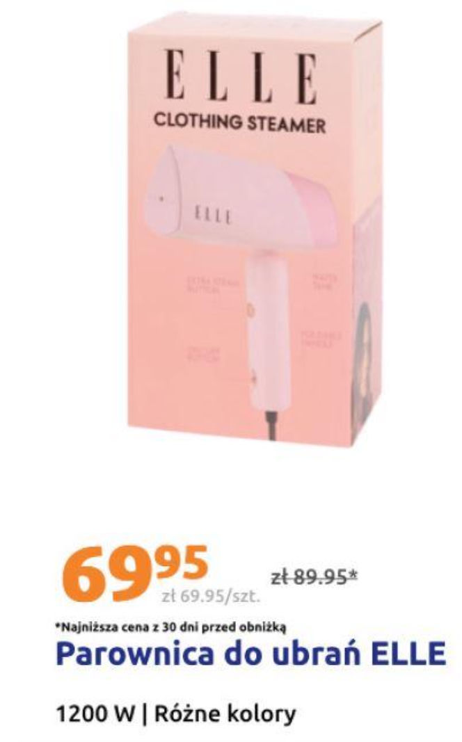 parownica do ubrań Action