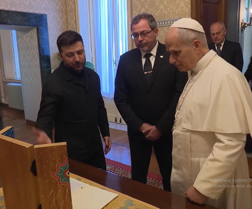 Papież i prezydent Zełenski