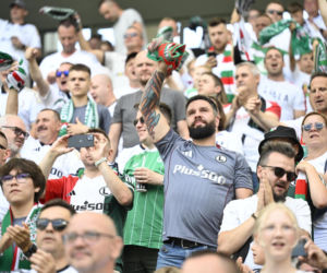 Legia Warszawa - Zagłębie Lubin: Zdjęcia kibiców
