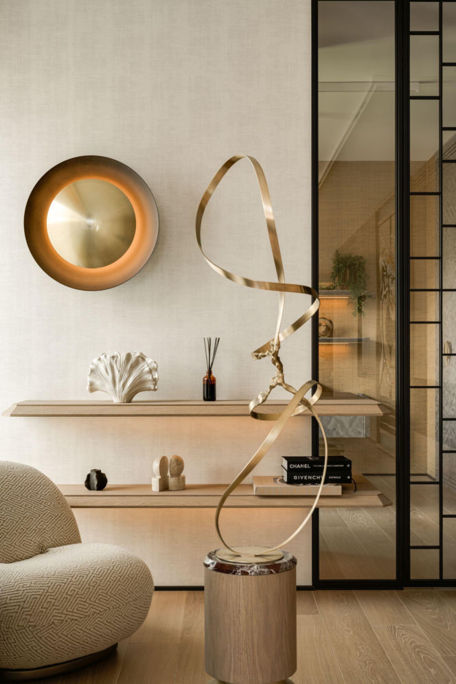 Artystyczny apartament na Powiślu - projekt modeko.studio