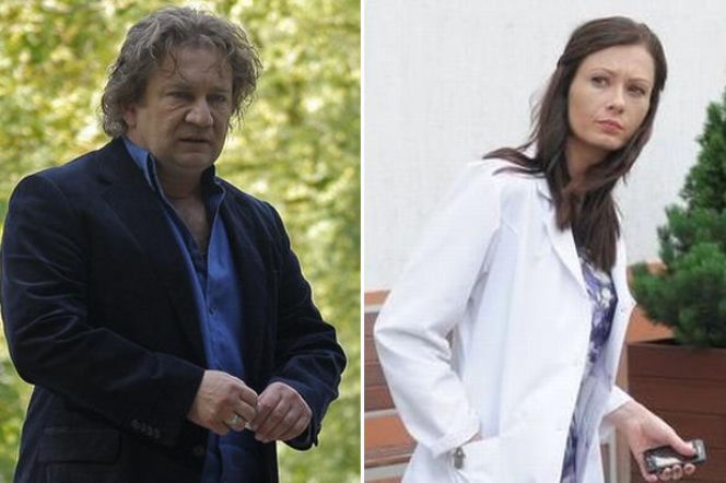 Na dobre i na złe. profesor Starzyński (Paweł Królikowski), Lena (Anita Sokołowska)