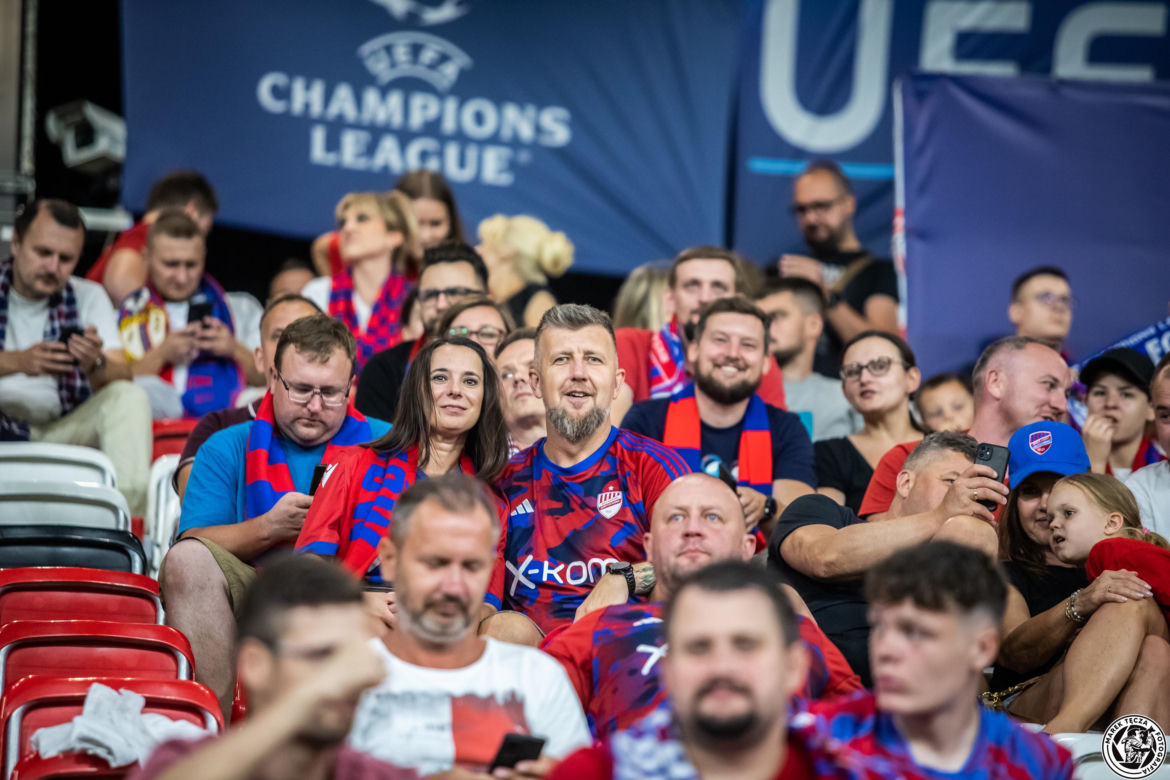 Raków Częstochowa - FC Kopenhaga Zdjęcia kibiców
