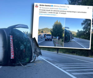 PILNE. Wypadek polskiego autokaru w Turcji! Ofiara i 12 rannych