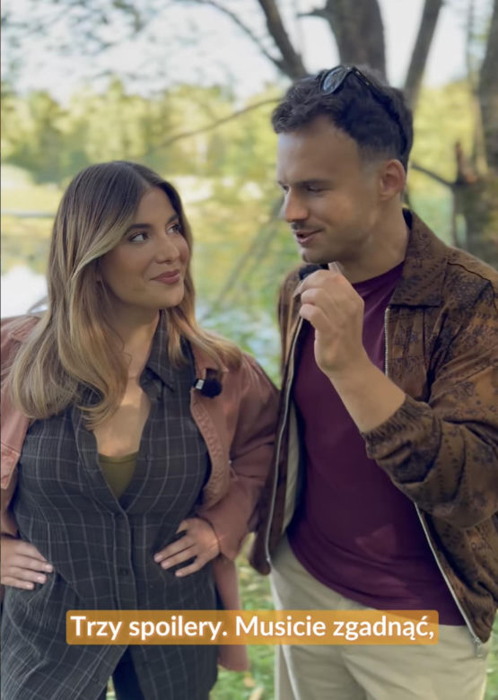 Barwy szczęścia. Agata (Natalia Zambrzycka), Ignacy (Olaf Staszkiewicz)