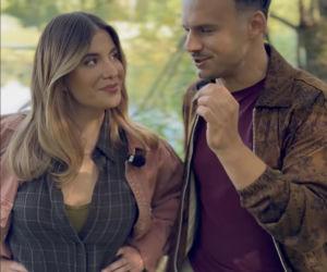 Barwy szczęścia. Agata (Natalia Zambrzycka), Ignacy (Olaf Staszkiewicz)