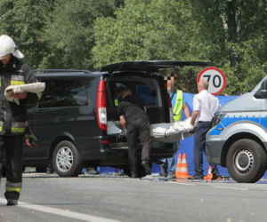 Widok małych zmasakrowanych ciał był przerażający