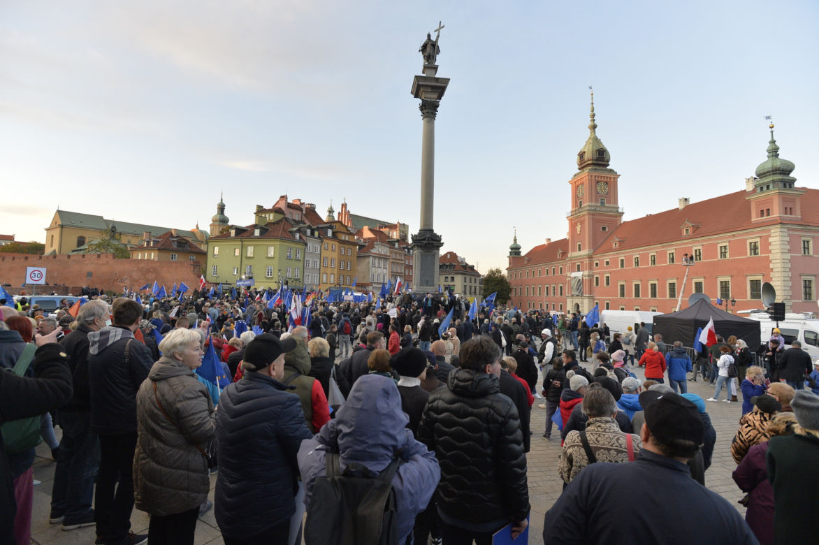 Manifestacja w Warszawie