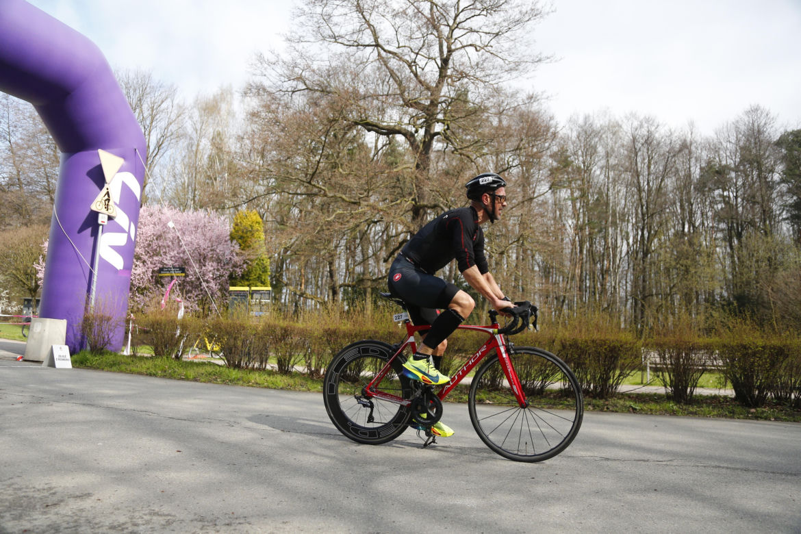 Silesiaman Duathlon Katowice w Dolinie Trzech Stawów. Na starcie stanęło 250 osób