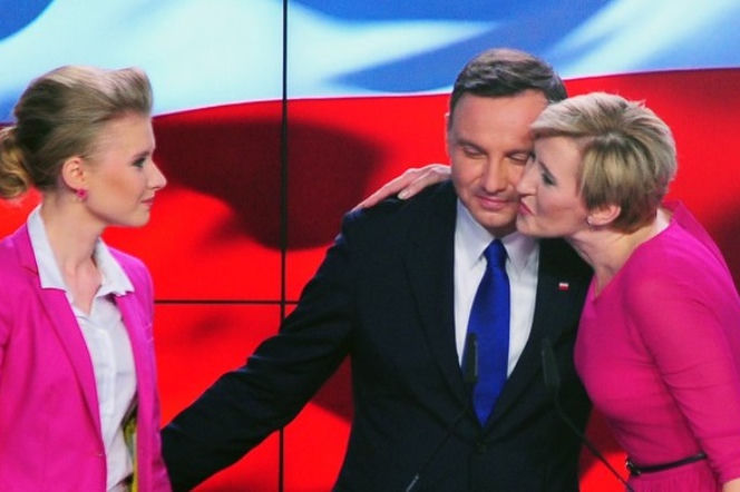 Agata Duda, Kinga Duda, Andrzej Duda