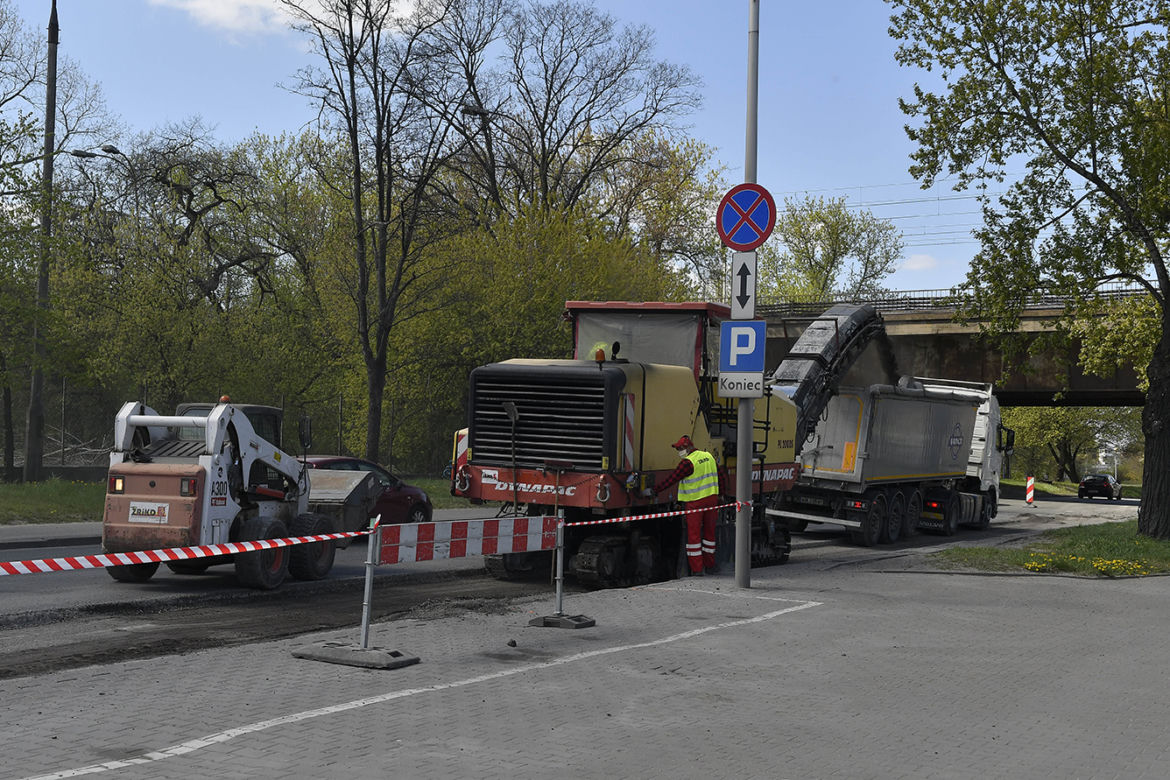 Remont Wisłostrady spowodował duży korek