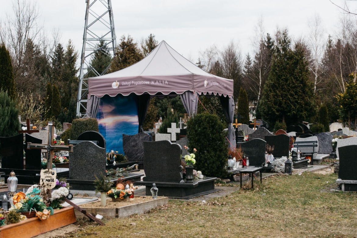 Tak wygląda pogrzeb w czasie epidemii koronawirusa