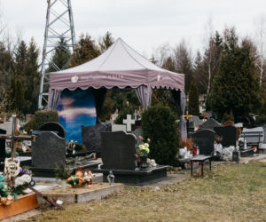 Tak wygląda pogrzeb w czasie epidemii koronawirusa