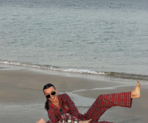 Gwiazdy w bikini na święta