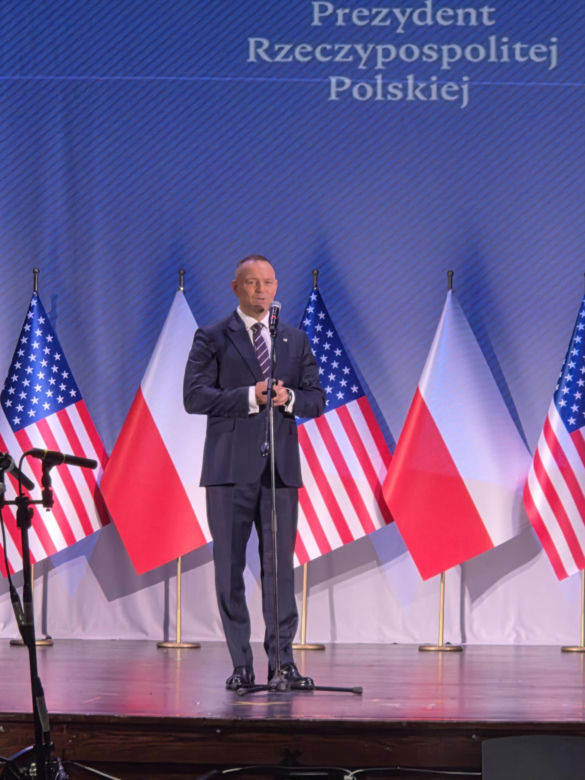 Spotkanie Karola Nawrockiego z Polonią na Queensie