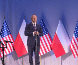 Spotkanie Karola Nawrockiego z Polonią na Queensie