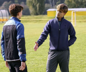 Barwy szczęścia odc. 2002. Filip (Kuba Dyniewicz), Adrian (Emil Lipski)