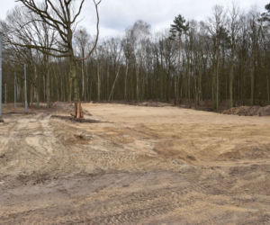 Budowa węzła Głębokie - marzec 2020