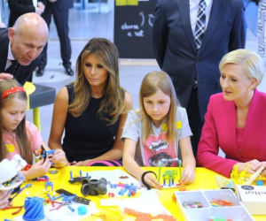 Melania Trump w Centrum Nauki Kopernik