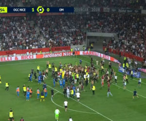 SKANDAL w meczu Nice - Olympique Marsylia!