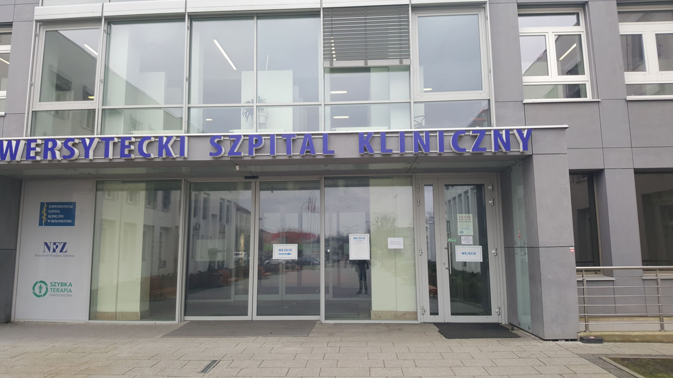 Białystok. Zakaz odwiedzin w Uniwersyteckim Szpitalu Klinicznym